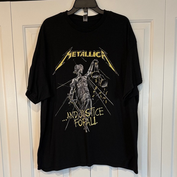 Gildan Other - Gildan Black Metallica And Justice For All…..Tee. 2X